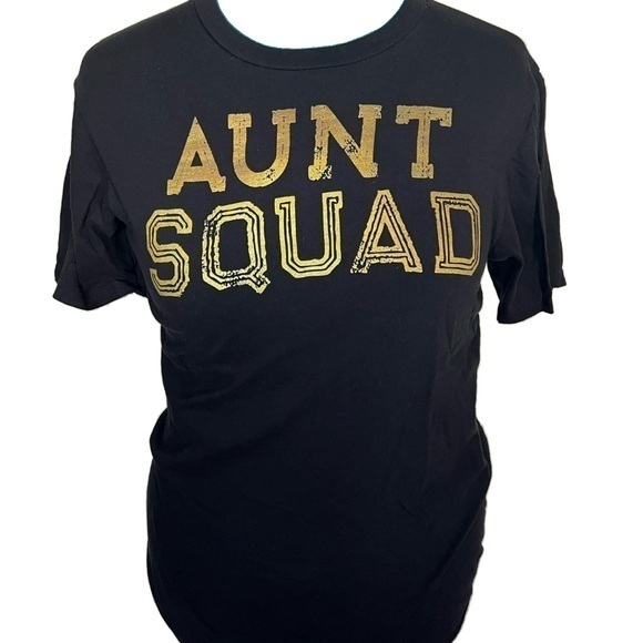 Port and Company Tops - Aunt Squad graphic shirt